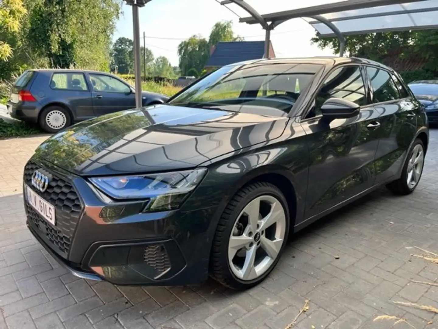 Audi A3 Sportback 30 TDi 14026 km,Leder,verbruik3.6/100 km Gris - 1