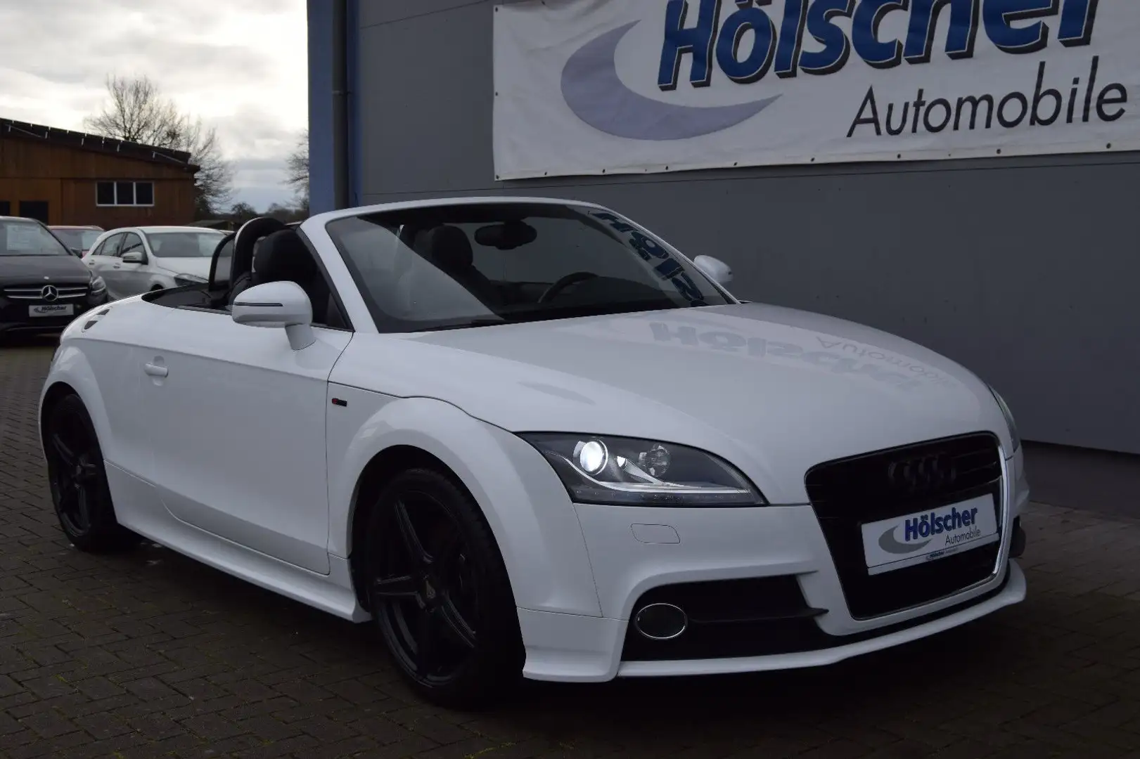 Audi TT /Roadster,S-Line !AUTOM!Navi,Leder,Xenon,, Weiß - 1