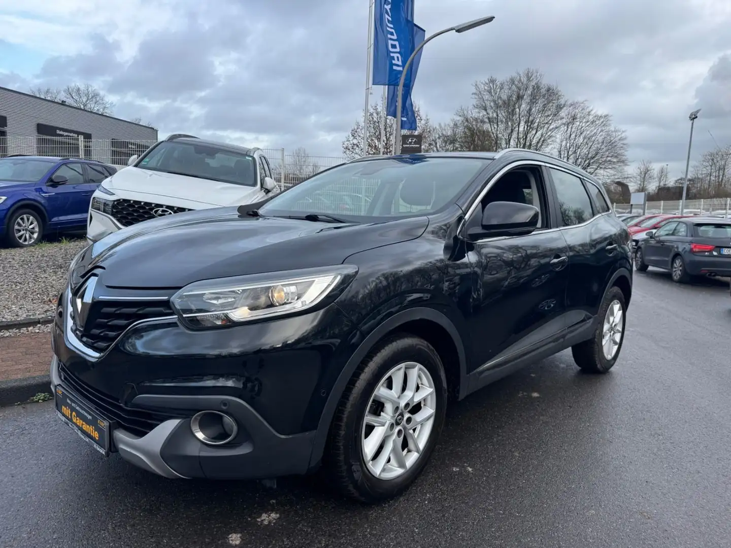 Renault Kadjar 1.HD/LIMITED/AUTOMATIK/NAVI/T.LEDER/ALU/S.HEFT!! Negru - 1