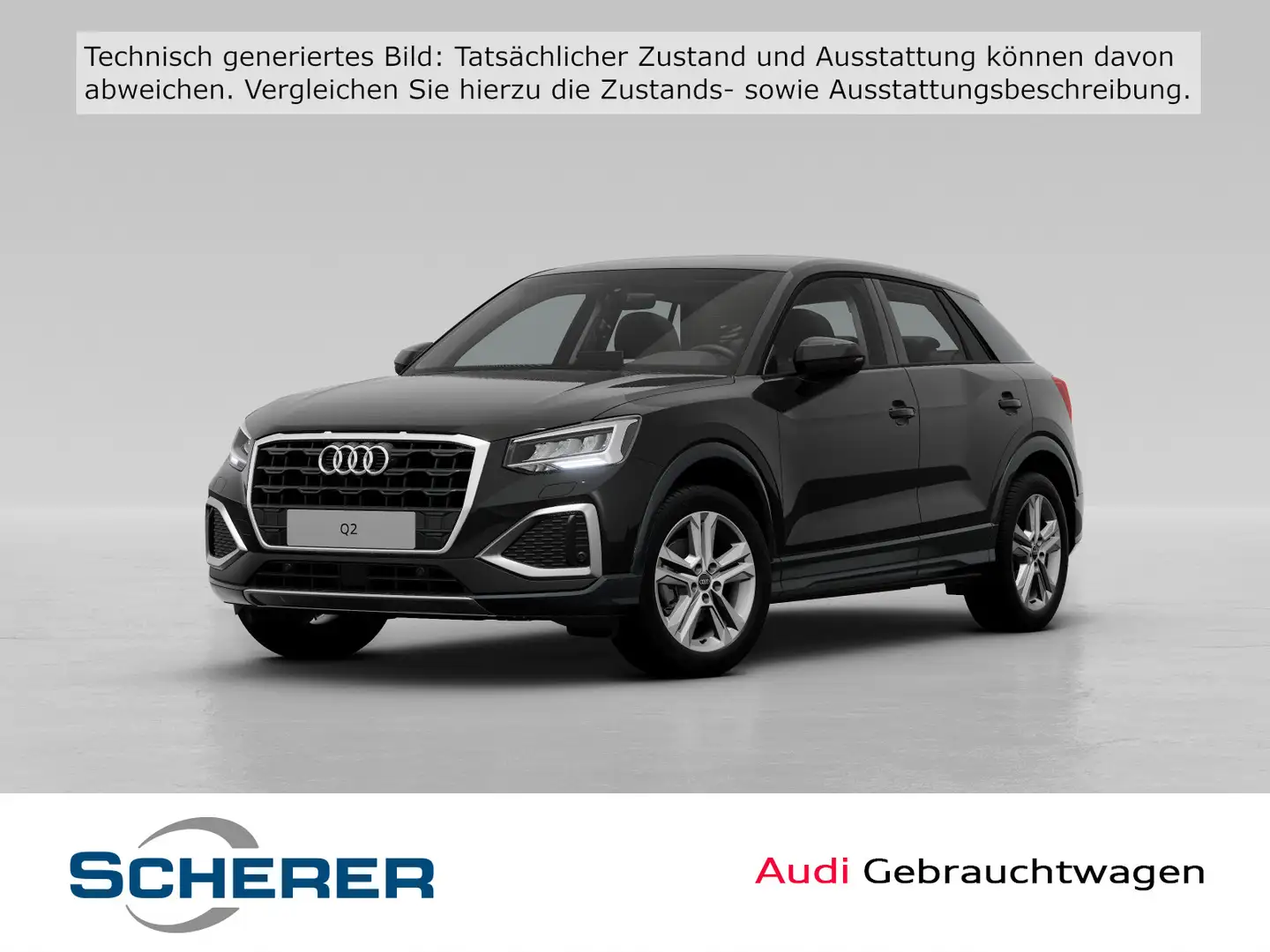 Audi Q2 advanced 35 TFSI S tronic KAM MMI SHZ Schwarz - 1