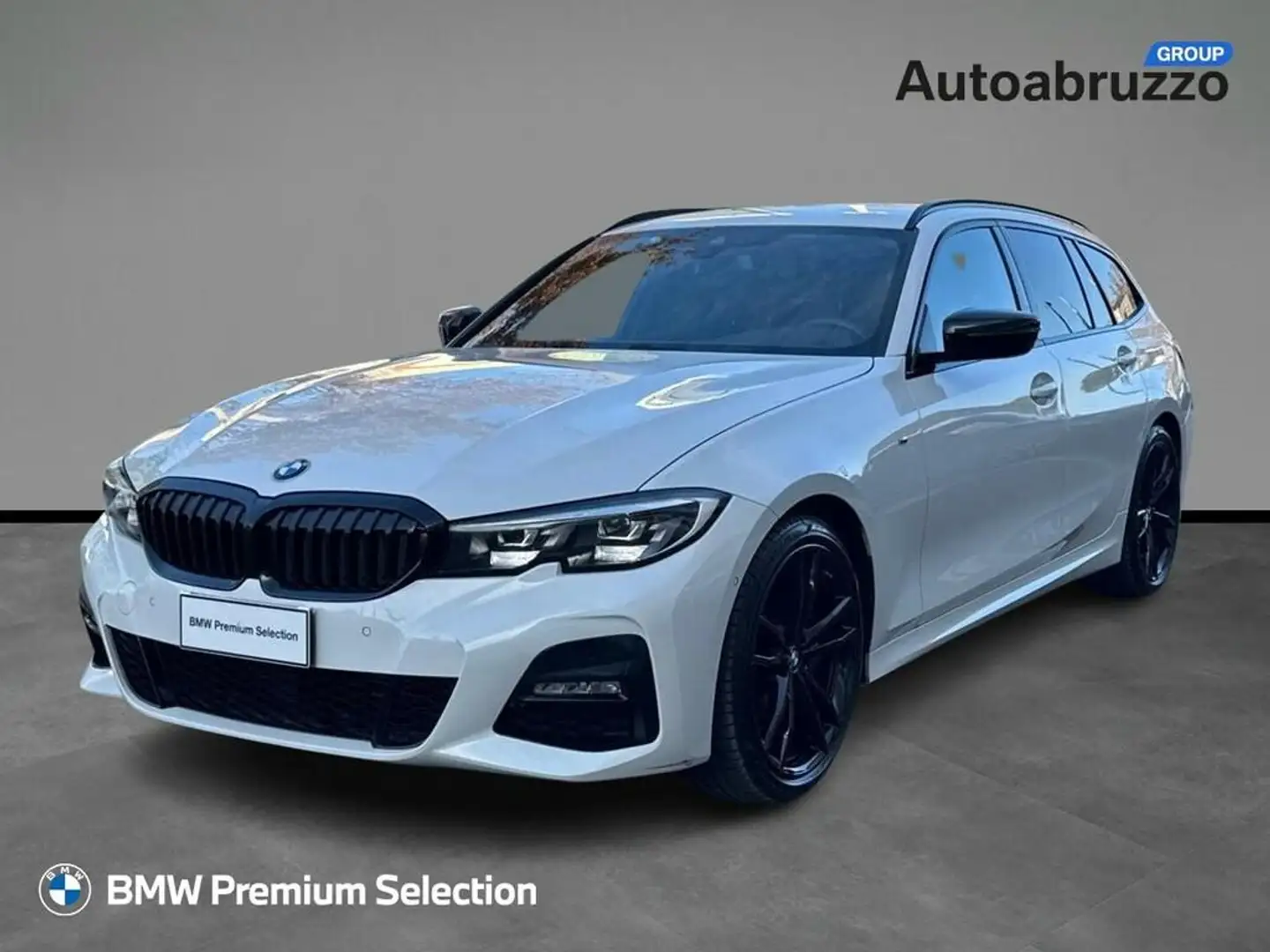BMW 330 d Touring mhev 48V xdrive Msport auto Bianco - 1