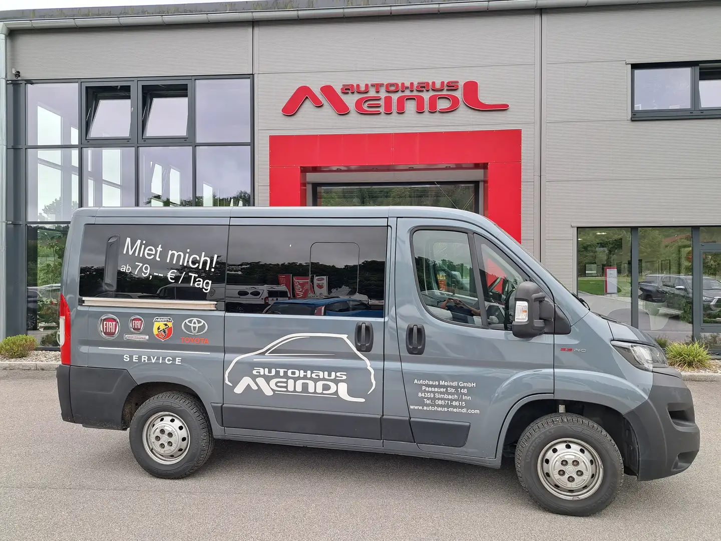 Fiat Ducato 140 L1H1, Navi, Kamera, Standheizung Grau - 1