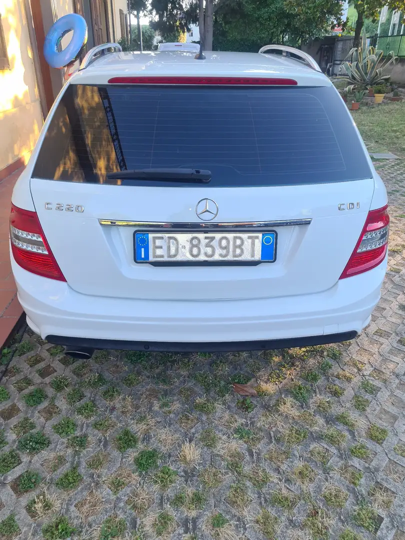 Mercedes-Benz C 220 SW cdi be Avantgarde AMG Bianco - 2