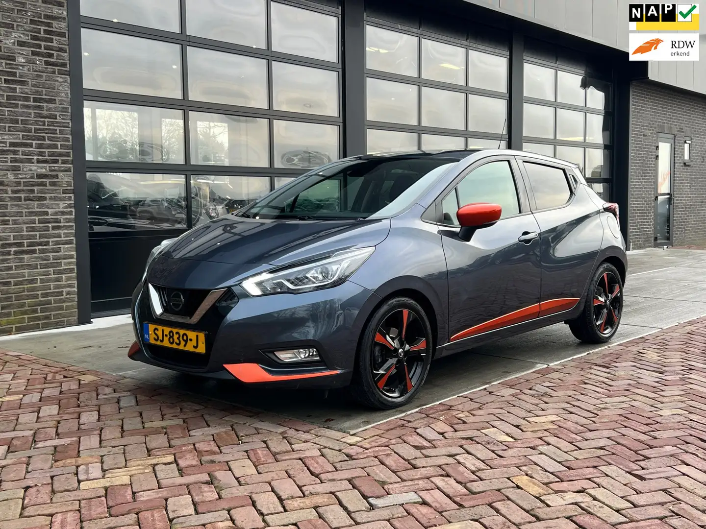 Nissan Micra 0.9 IG-T N-Connecta | Camera | Navi | Clima | Stoe Gris - 1