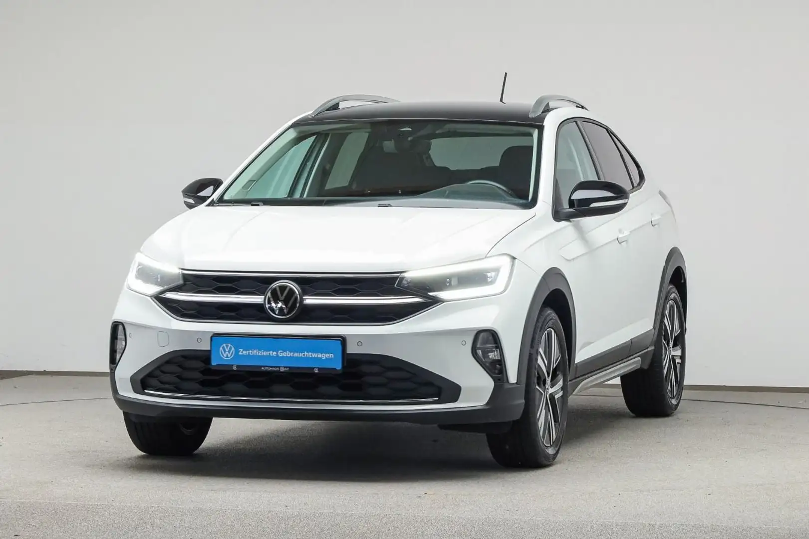 Volkswagen Taigo 1.0 TSI SYTLE*IQ.LIGHT*NAVI*KLIMA*PDC*SHZ Weiß - 2