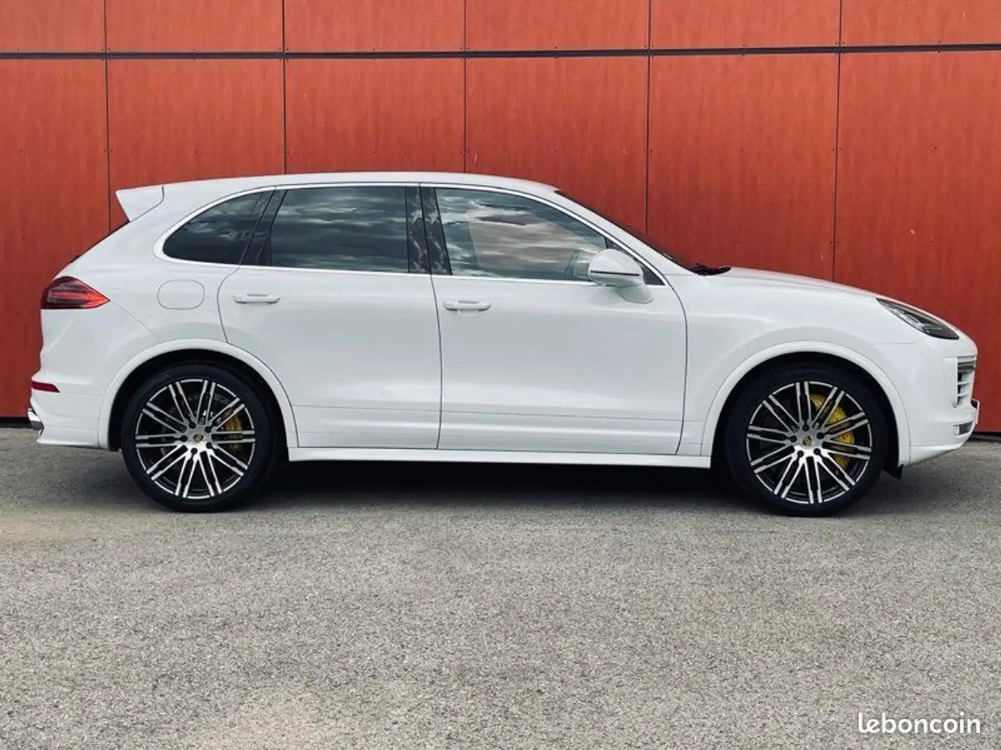 Porsche Cayenne (2) Turbo S 4.8 570ch Éthanol Origine France Weiß - 2