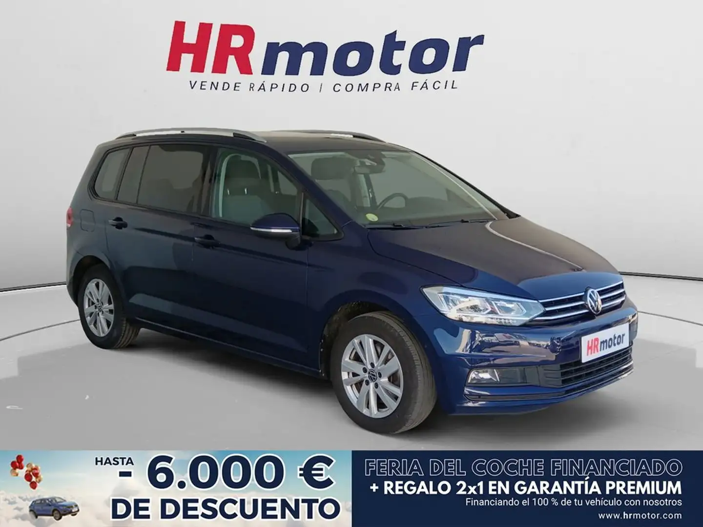 Volkswagen Touran Advance BMT Gris - 1