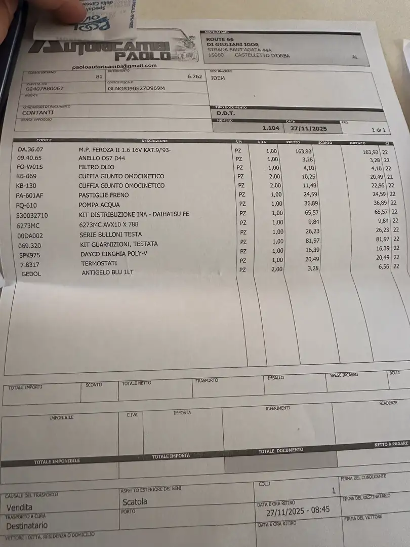 Daihatsu Feroza 1.6i Must Full Time resin top - 1