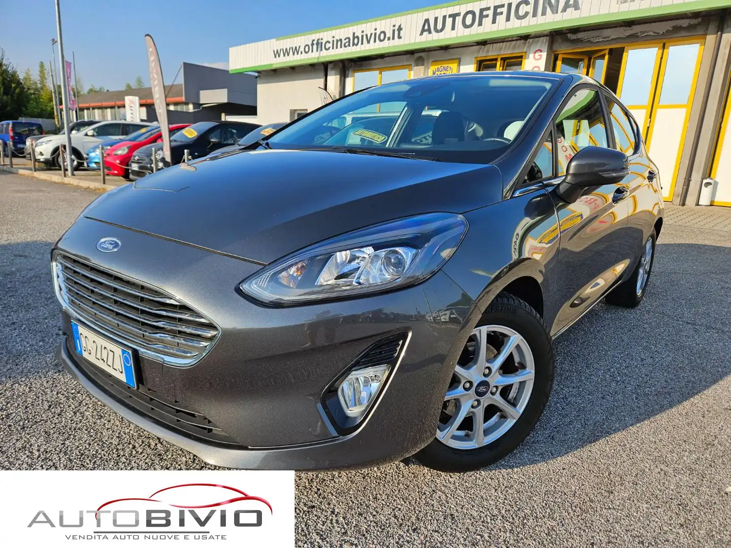 Ford Fiesta 1.0 Ecoboost Hybrid 125 CV 5 porte Titanium Gris - 2