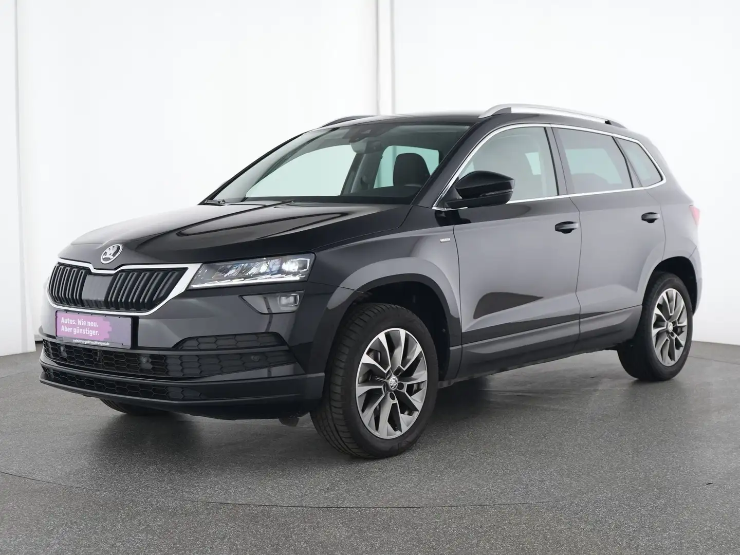 Skoda Karoq Clever ACC|Navi|LED|Kessy|Business-Paket Zwart - 2