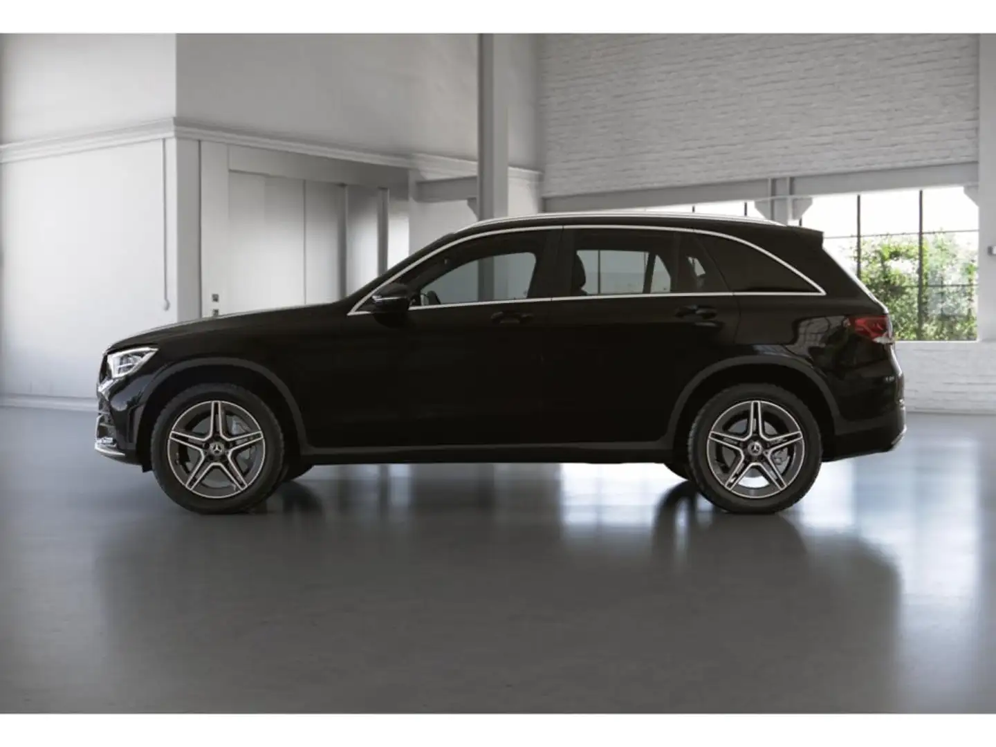 Mercedes-Benz GLC 300 de 4M AMG DISTRONIC+PANO+KAMERA+LED+19" Zwart - 2