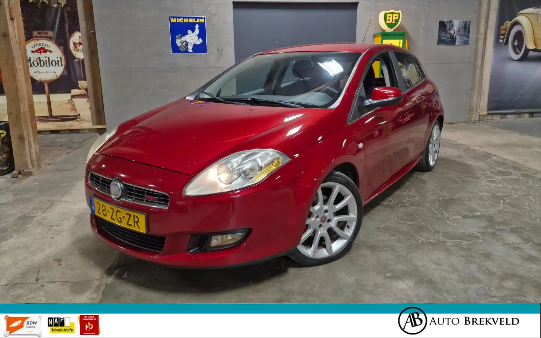 Fiat Bravo 1.4 T-Jet Sport 150PK | Rijklaar | Clima | Cruise Rouge - 1