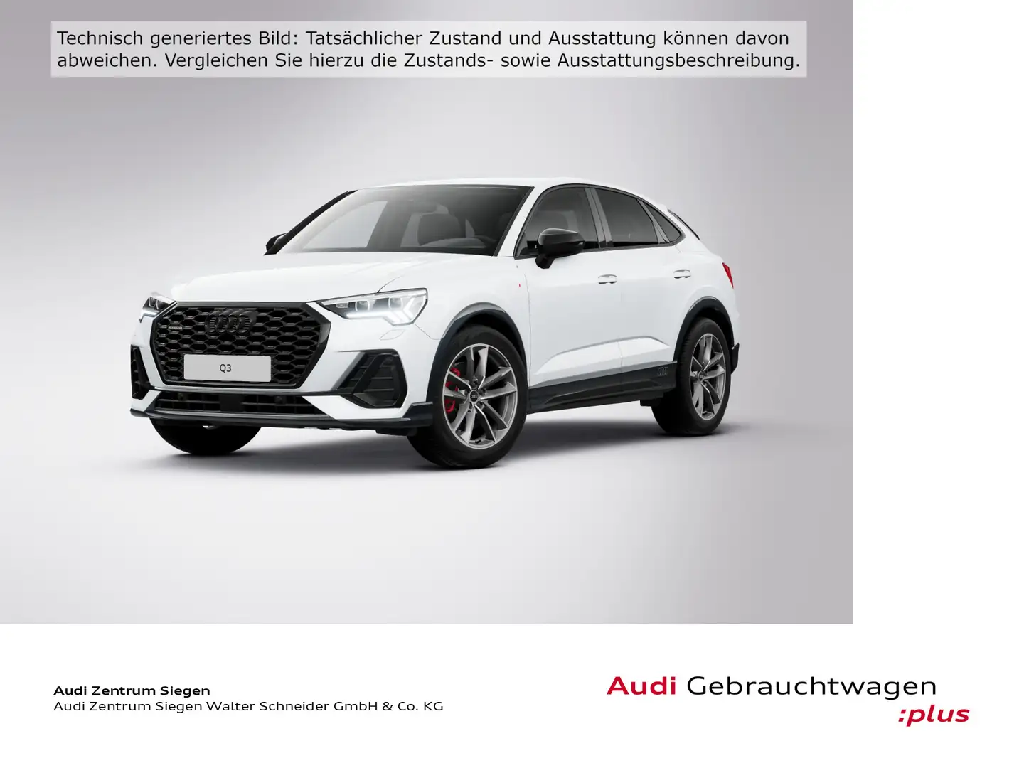 Audi Q3 40 TDI quattro 2x S line Matrix LED Weiß - 1
