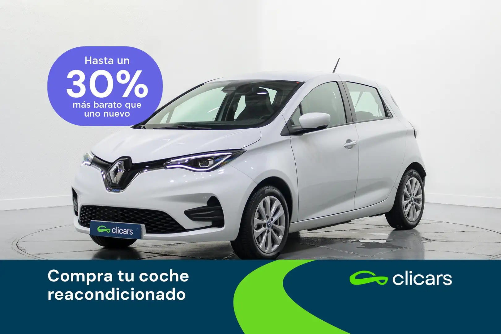 Renault ZOE Intens 50 R110 80kW Blanco - 1
