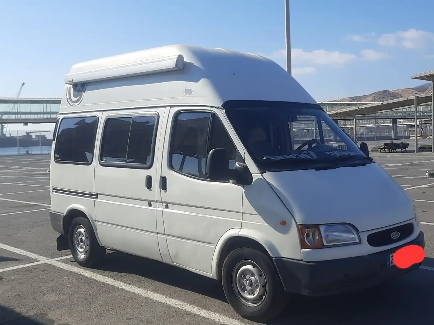 Caravans-Wohnm Ford camping-car Beyaz - 2