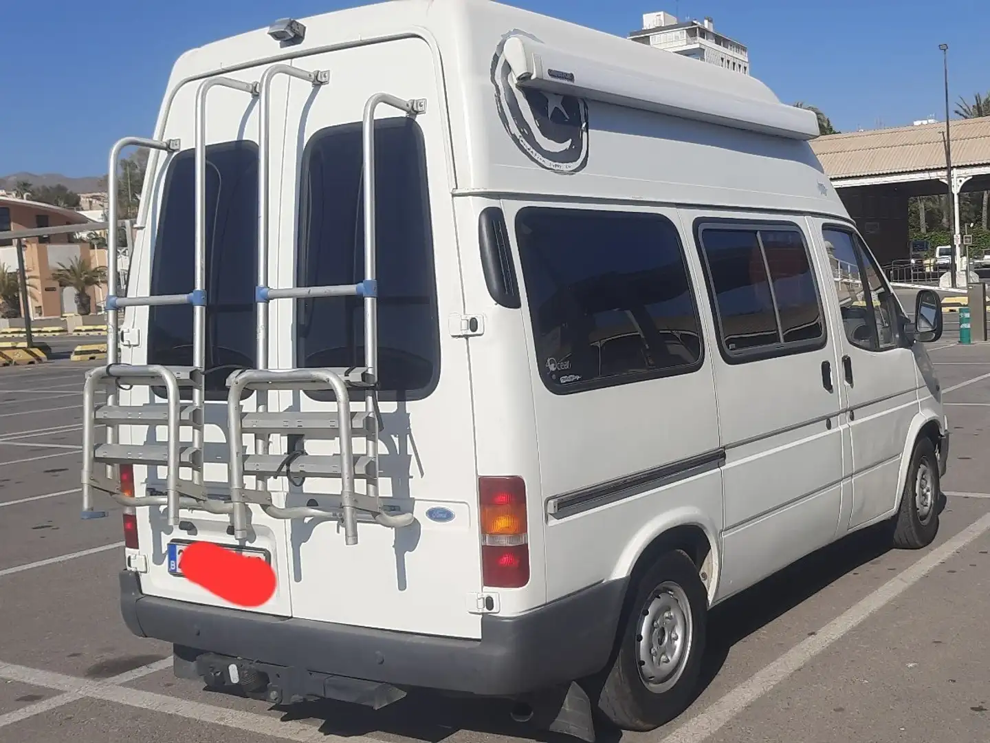 Caravans-Wohnm Ford camping-car Weiß - 1
