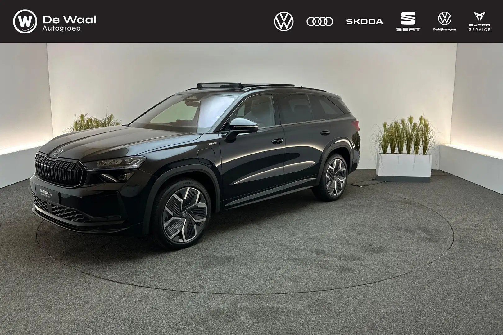 Skoda Kodiaq 1.5 TSI 204pk DSG PHEV Sportline Business | Panora Zwart - 1