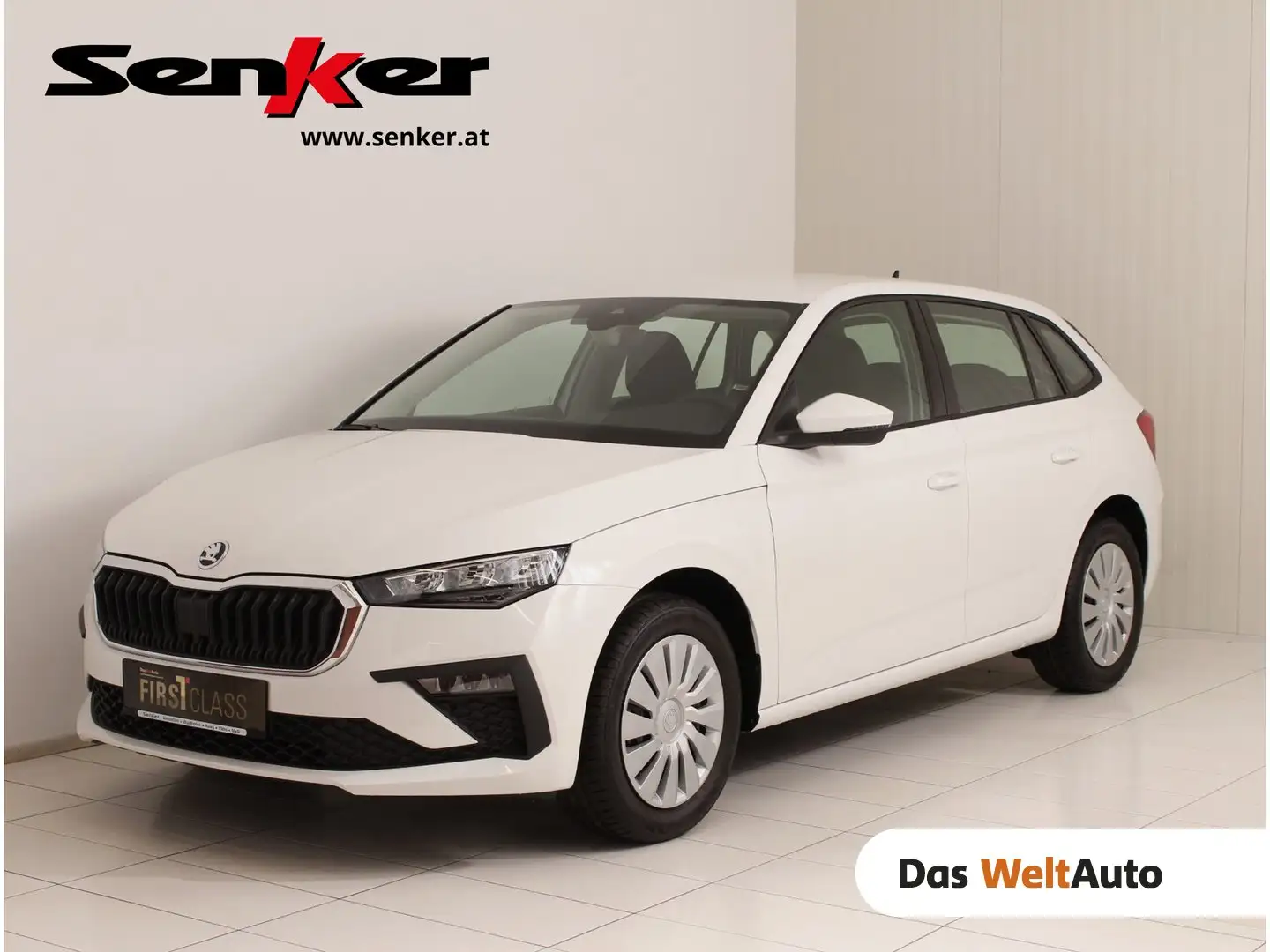 Skoda Scala Essence TSI Blanc - 1