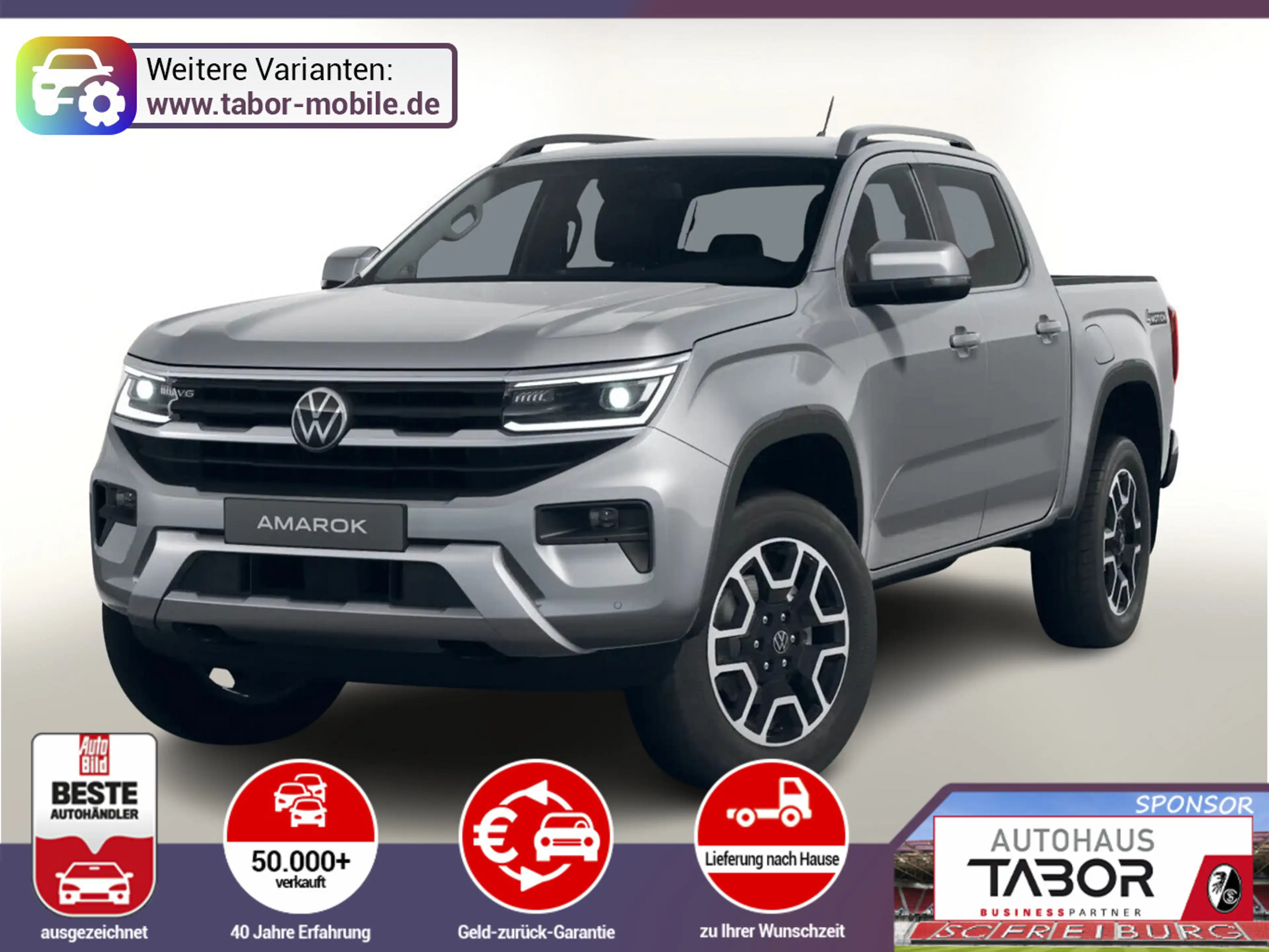 Volkswagen Amarok Style 20"LM AHK Navi Reling UVP-27%*
