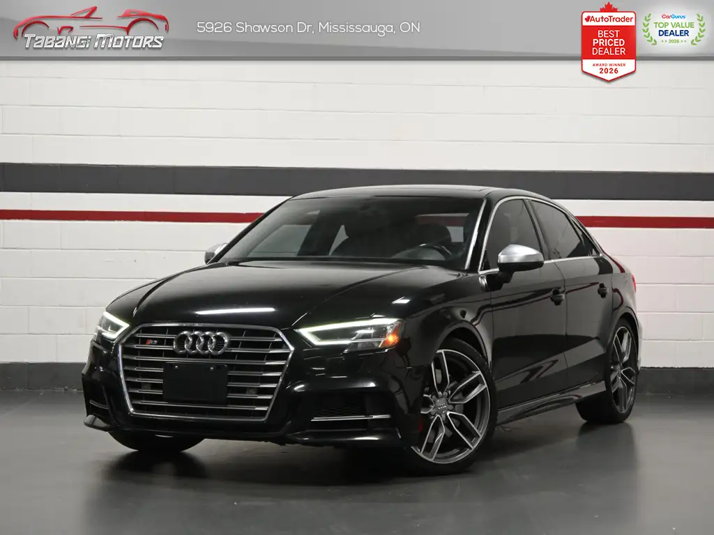 2017 Audi S3 Technik No Accident B&O Sunroof Heated Seats Carp