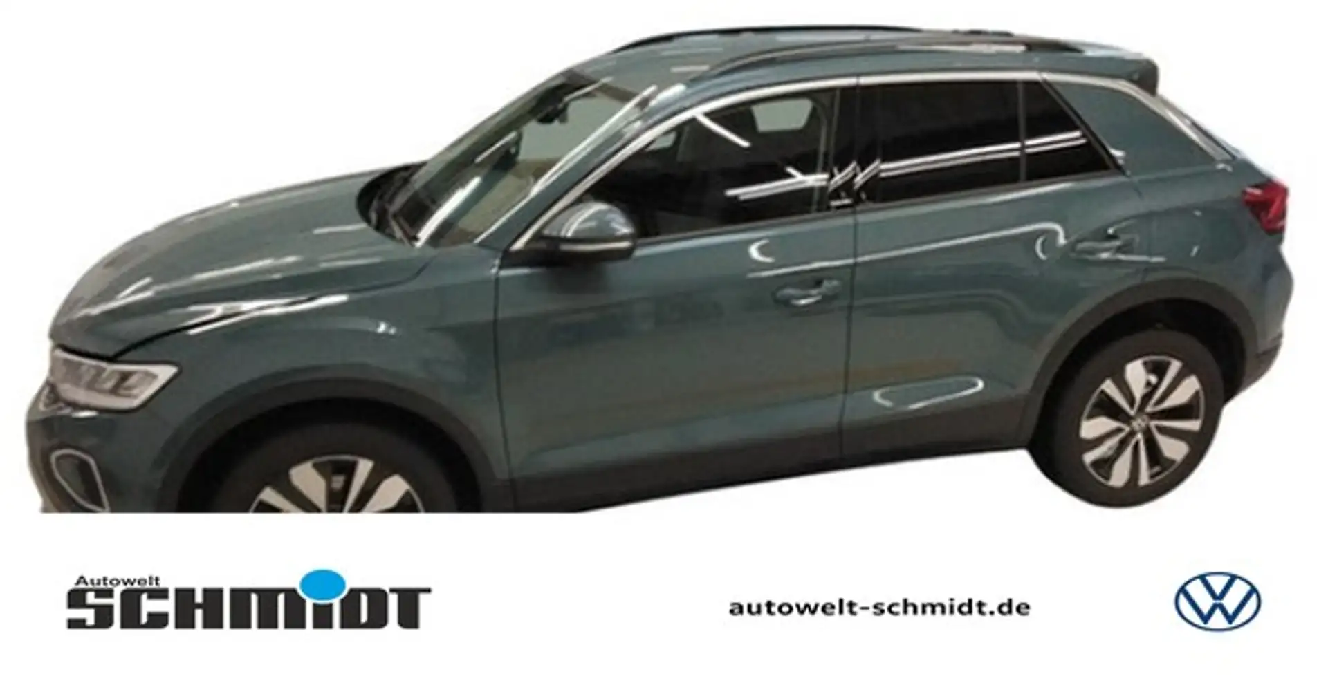 Volkswagen T-Roc 1,0 TSI Move AHK LED R-Kamera Navi 17" Bleu - 1