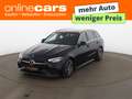 Mercedes-Benz C 220 d T AMG-Line Aut LED LEDER NAVI R-CAM SITZHZ Blau - thumbnail 1
