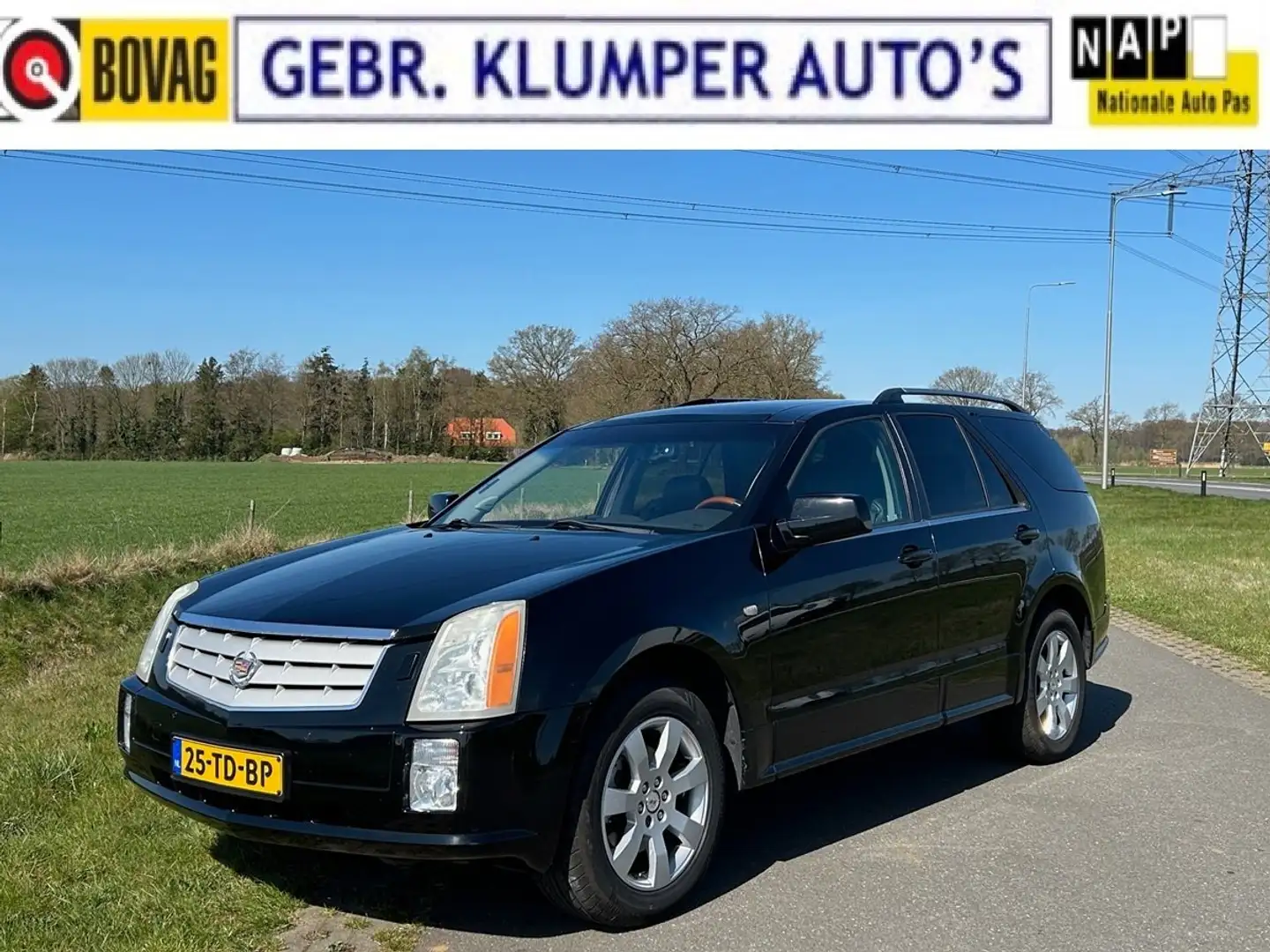 Cadillac SRX 4.6 Sport Luxury aut, Full options, Origineel NL! Schwarz - 1