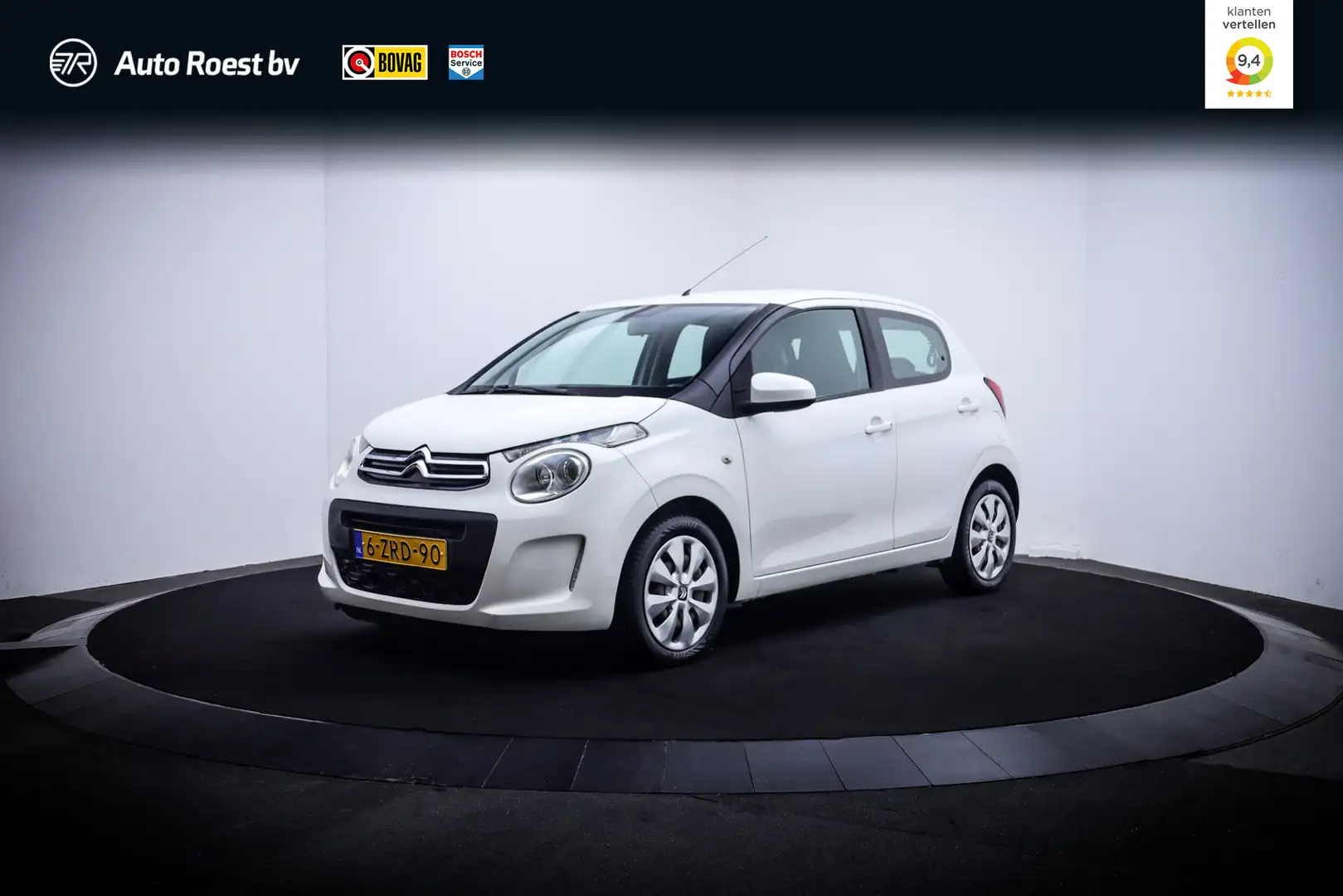 Citroen C1 1.0 e-VTi Feel AIRCO | SCHERM | BLUETOOTH | LIMITE Wit - 1
