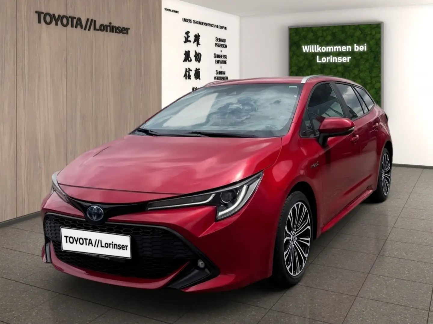 Toyota Corolla Touring Sports 2.0 Team D +ACC+FLA+SpurH Rojo - 1