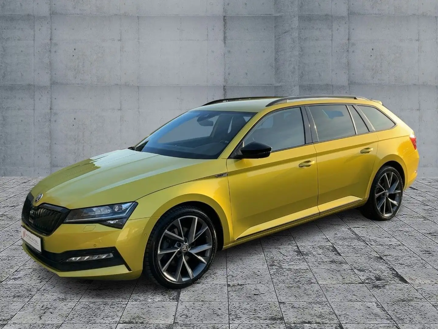 Skoda Superb Combi 2.0 TDI 4x4 DSG SPORTLINE BEAM+AHK Gelb - 2