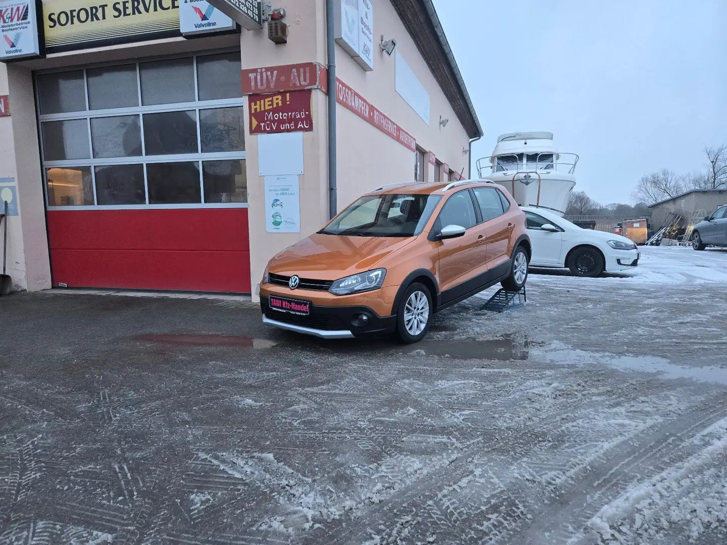 Volkswagen Polo V CrossPolo BMT/Start-Stopp*S+W Räder* Orange - 1