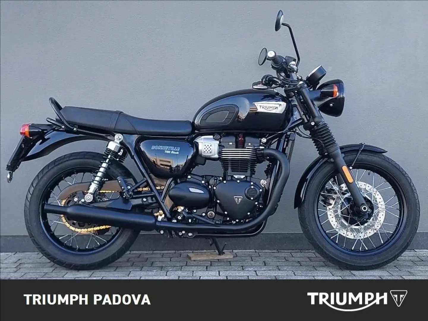 Triumph Bonneville T100 Black Nero - 1