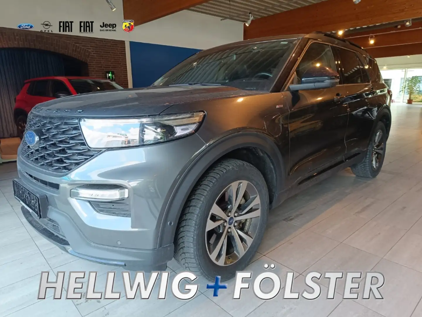Ford Explorer ST-LINE PLUG-IN-HYBRID  NAVI / LED / ACC / P-DACH Grau - 1