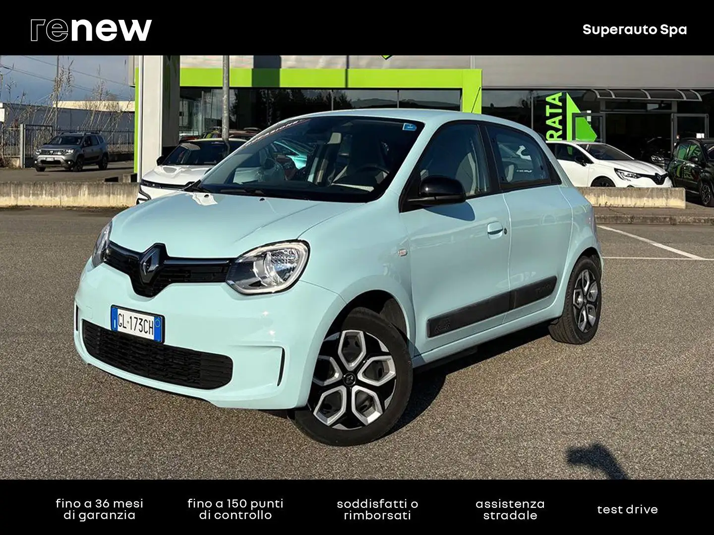 Renault Twingo Twingo Equilibre 22kWh Twingo 22kWh Equilibre Blauw - 1