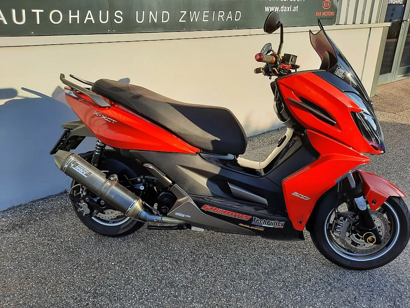 Kymco K-XCT 300 - € 74,66 monatlich - TUNING Rot - 2