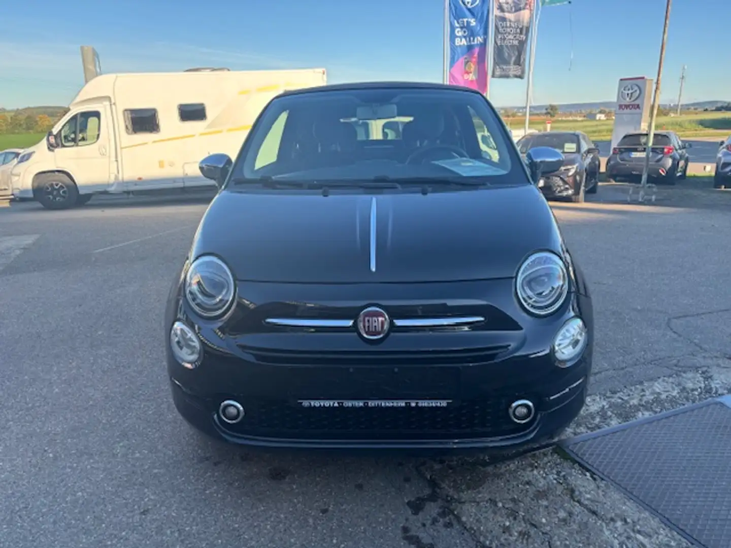 Fiat 500 C 1.2 8V Start&Stopp Pop-Star Schwarz - 2