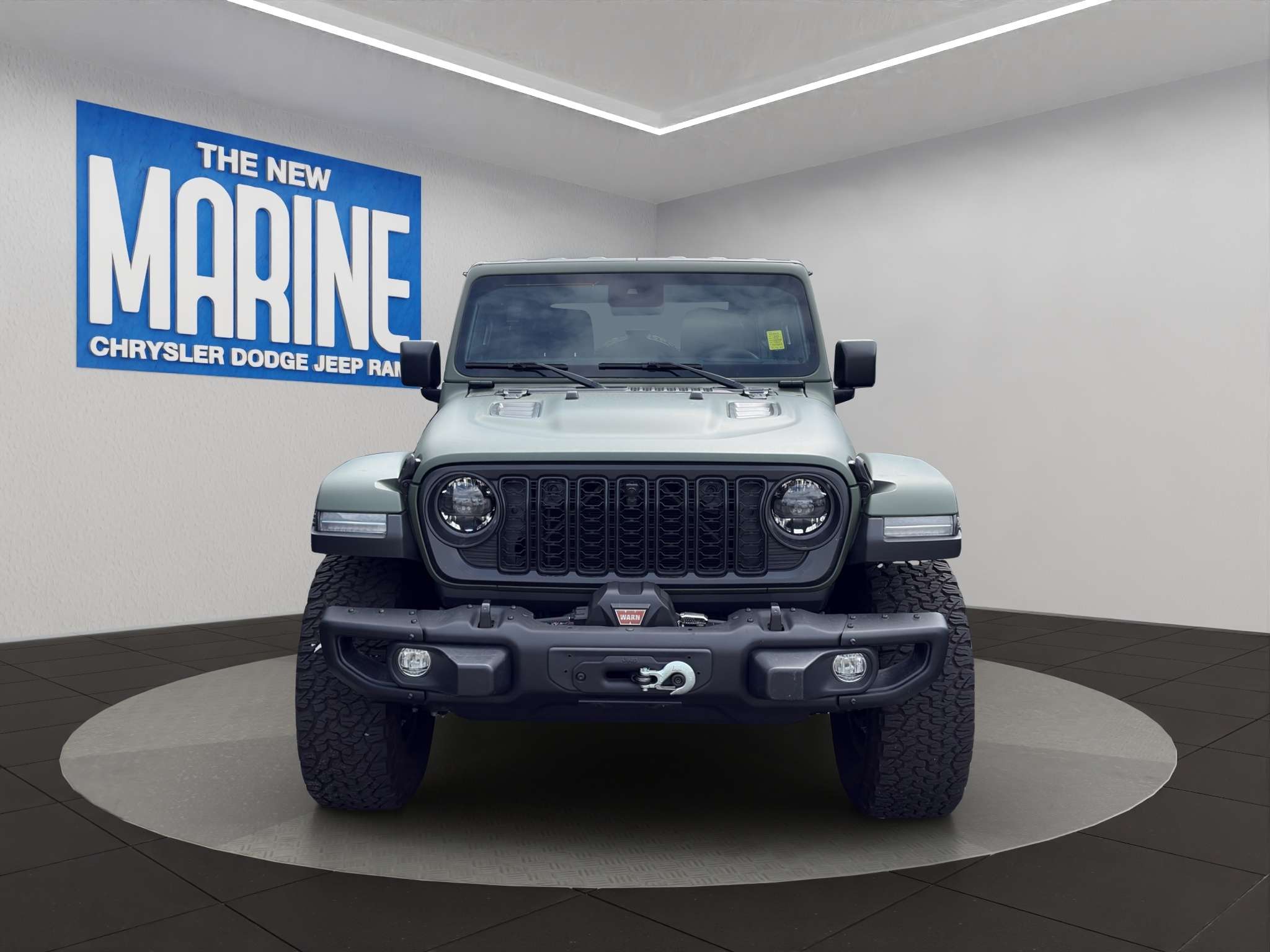 Green 2024 Jeep Wrangler SUV / Crossover Four-Wheel Drive Manual