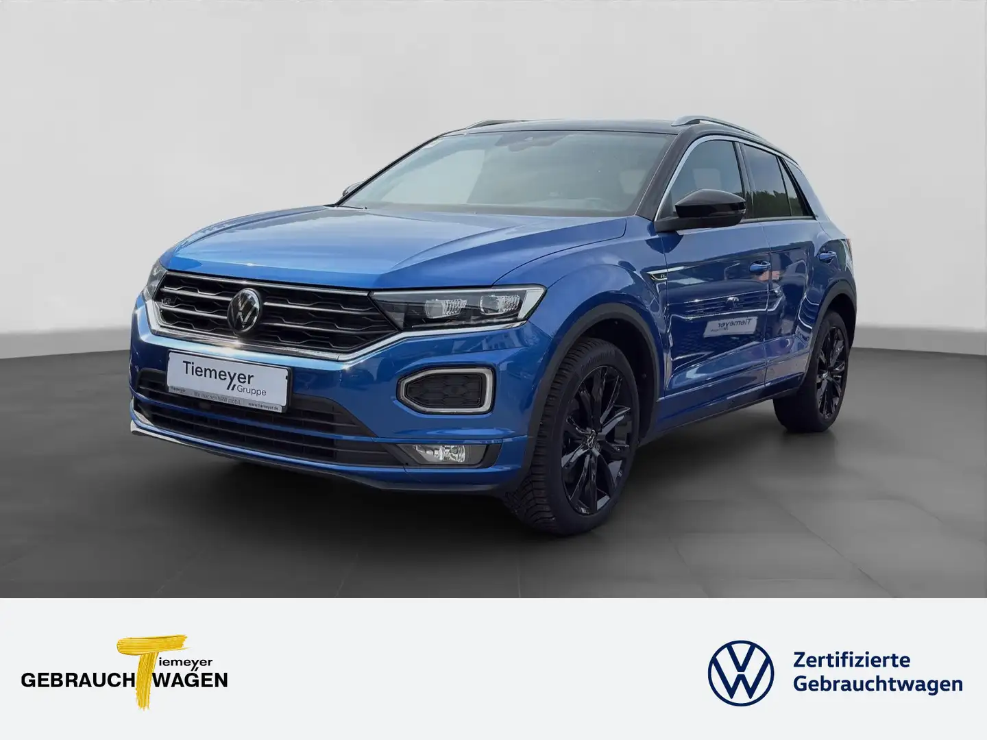 Volkswagen T-Roc 1.5 TSI DSG R-LINE NAVI LED KAMERA AHK Blau - 1