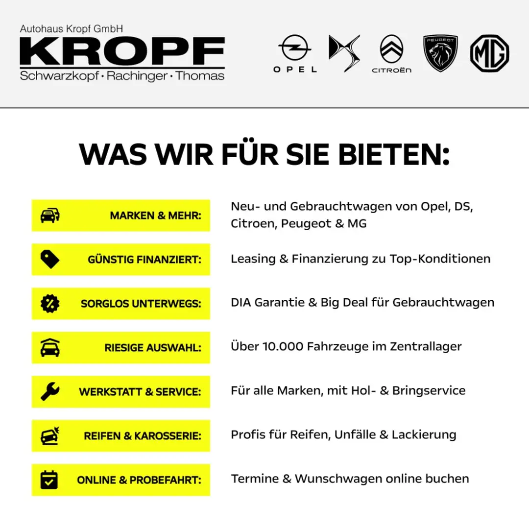 Opel Astra L 1.2 Turbo Edition LED+SHZ+KlimaA Blanc - 2