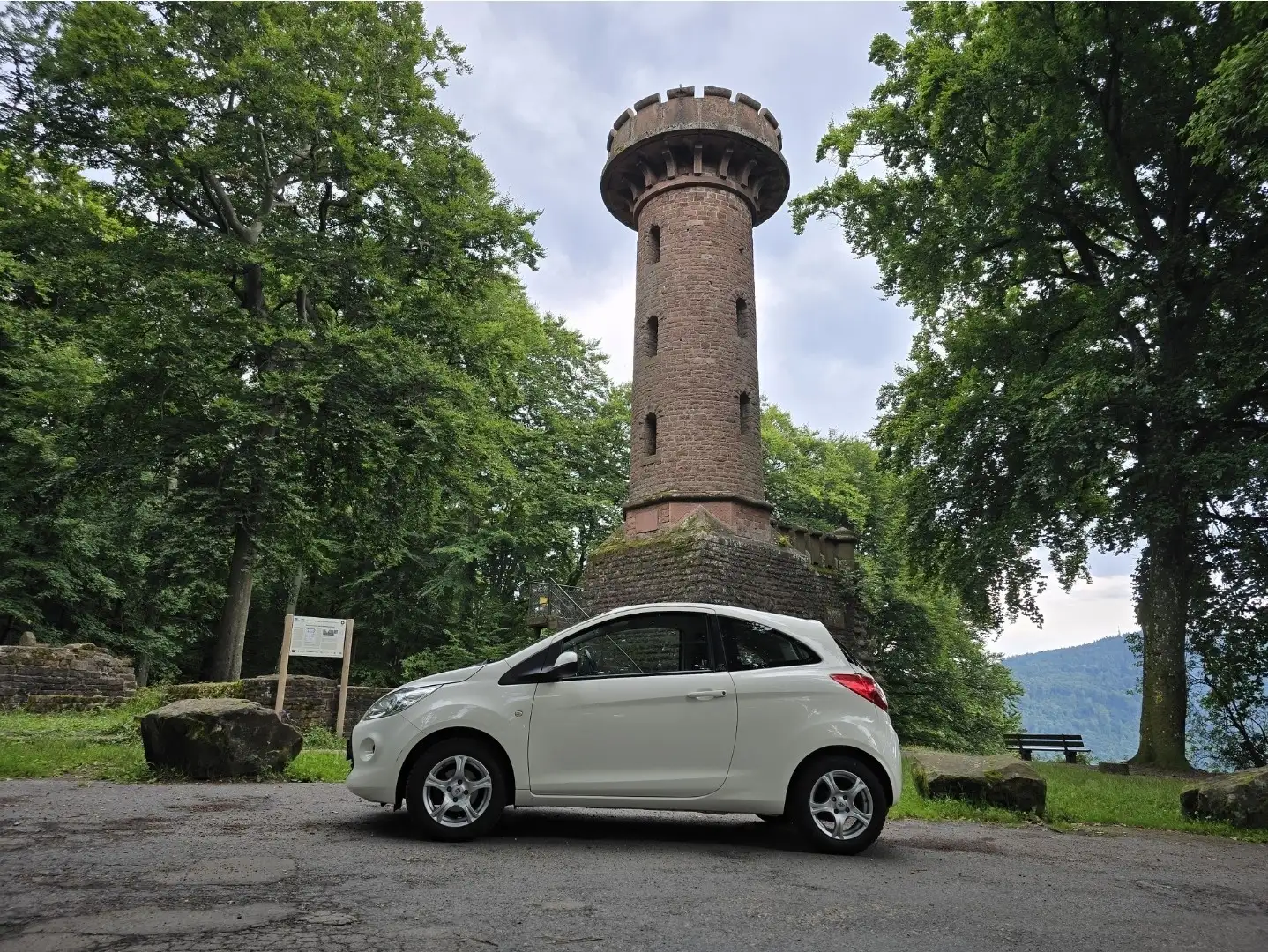 Ford Ka/Ka+ Ka 1.2 Gr. Service • Klima • scheckh. gepfl. Білий - 1