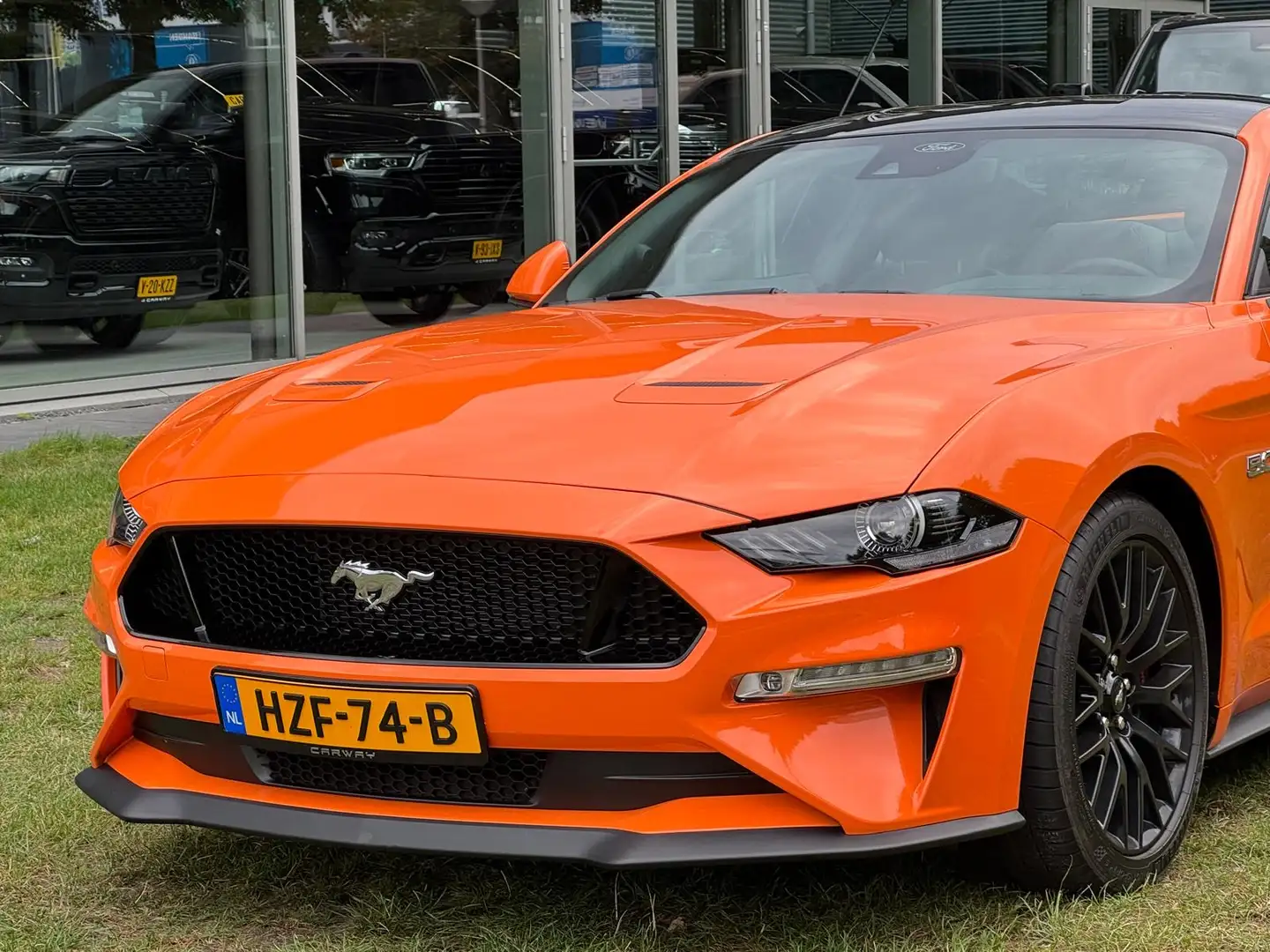 Ford Mustang 5.0 V8 GT Performance Carbon Pack NIEUWJAARSACTIE Orange - 2