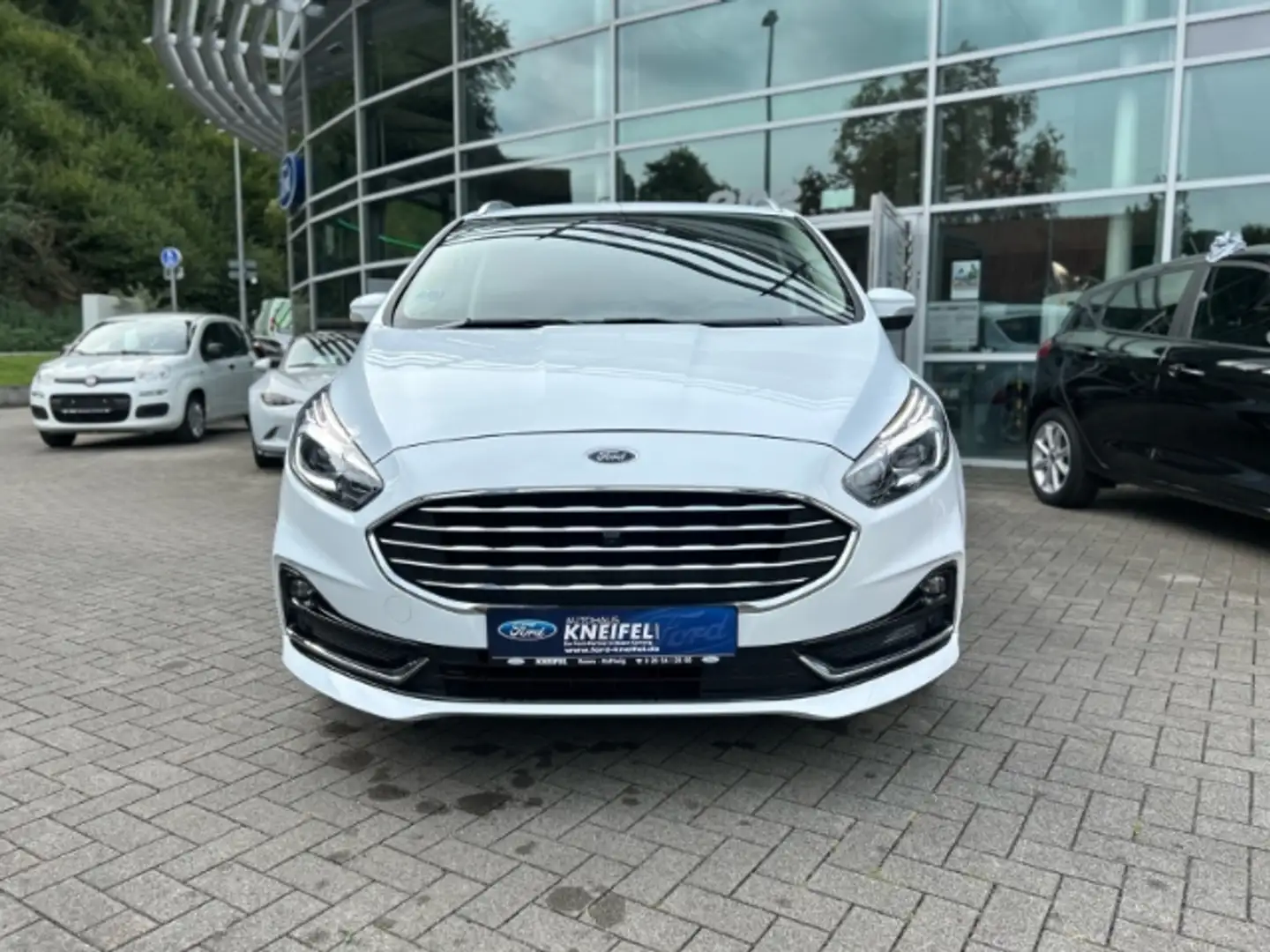 Ford S-Max Hybrid Titan.2.5 Dur.Bordc.Rückf.K.Navi MFL.,der W Blanco - 2