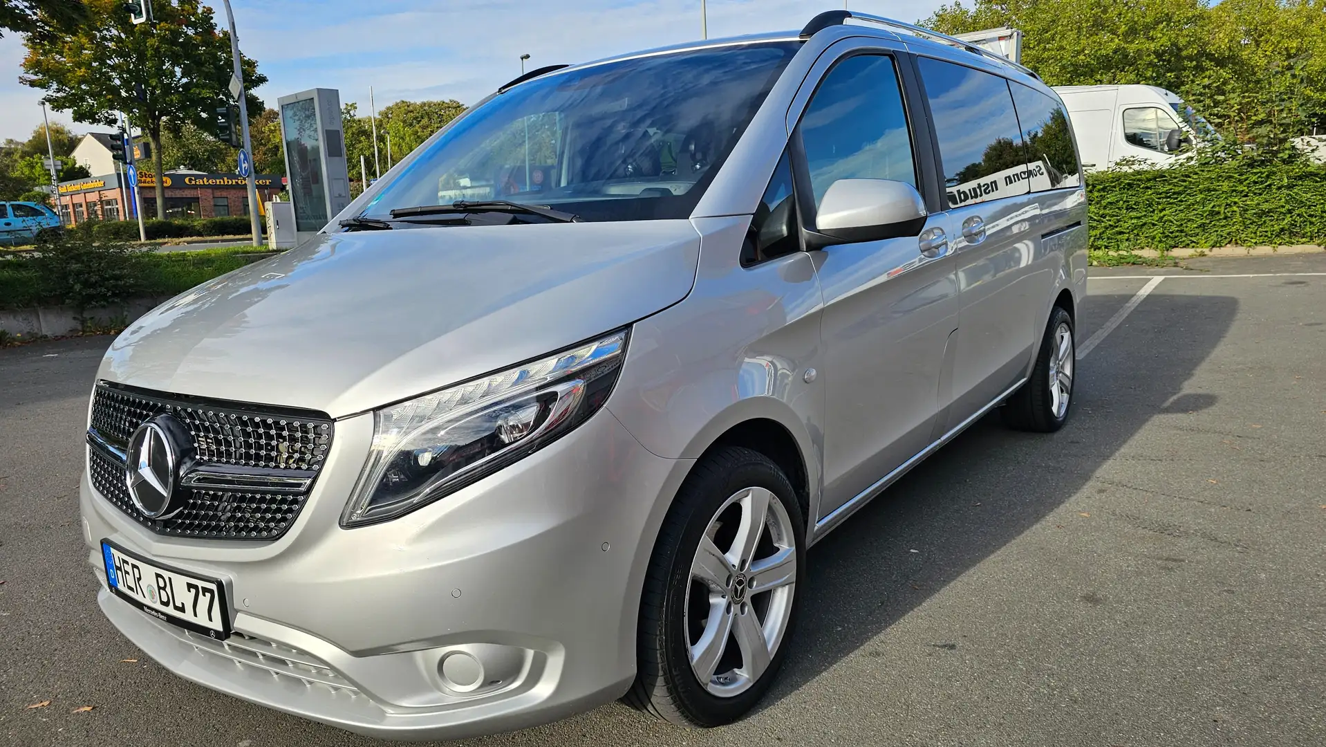 Mercedes-Benz Vito 116 CDI Mixto Lang 7G-Plus LED St.Hz. AHK ALU Argent - 1