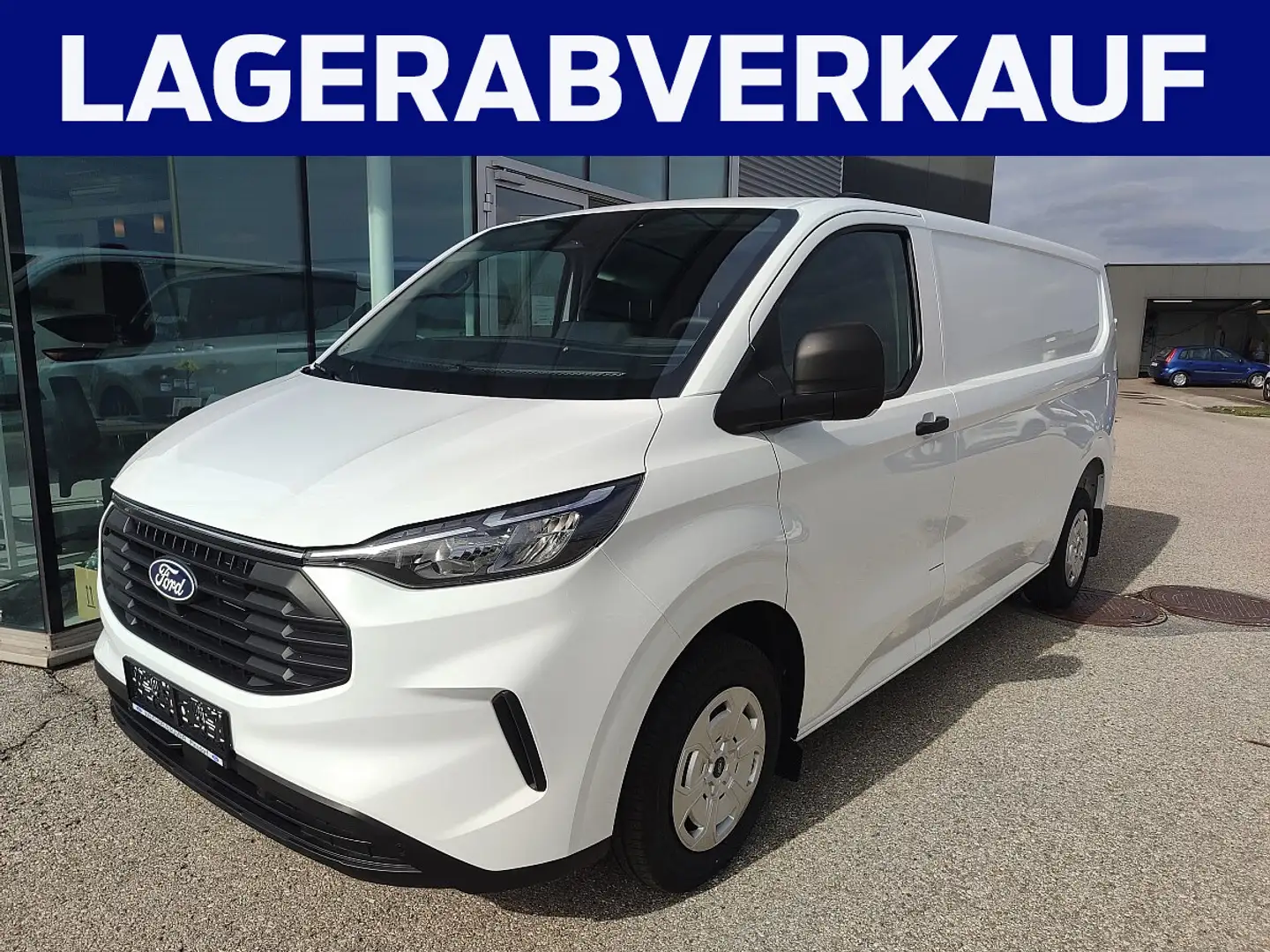 Ford Transit Custom Kasten 2,0 EcoBlue L2H1 320 Trend Weiß - 1