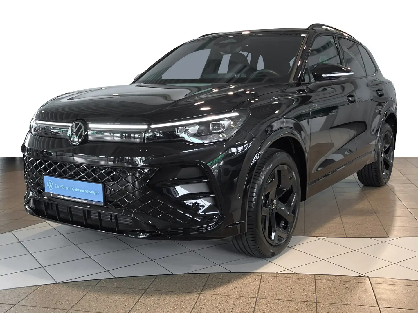 Volkswagen Tiguan 2.0 TDI R-Line 4M DSG AHK Kamera Pano Hea Schwarz - 2