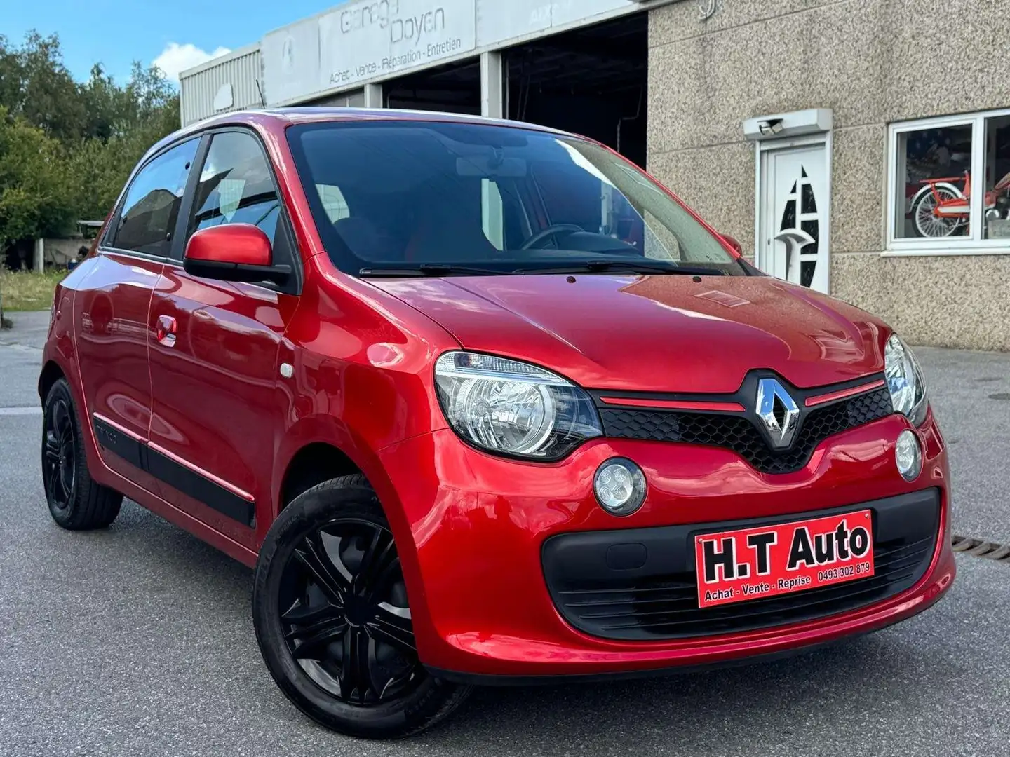 Renault Twingo 1.0i SCe/Etat neuf/Airco/Essence/Euro 6b Rouge - 2