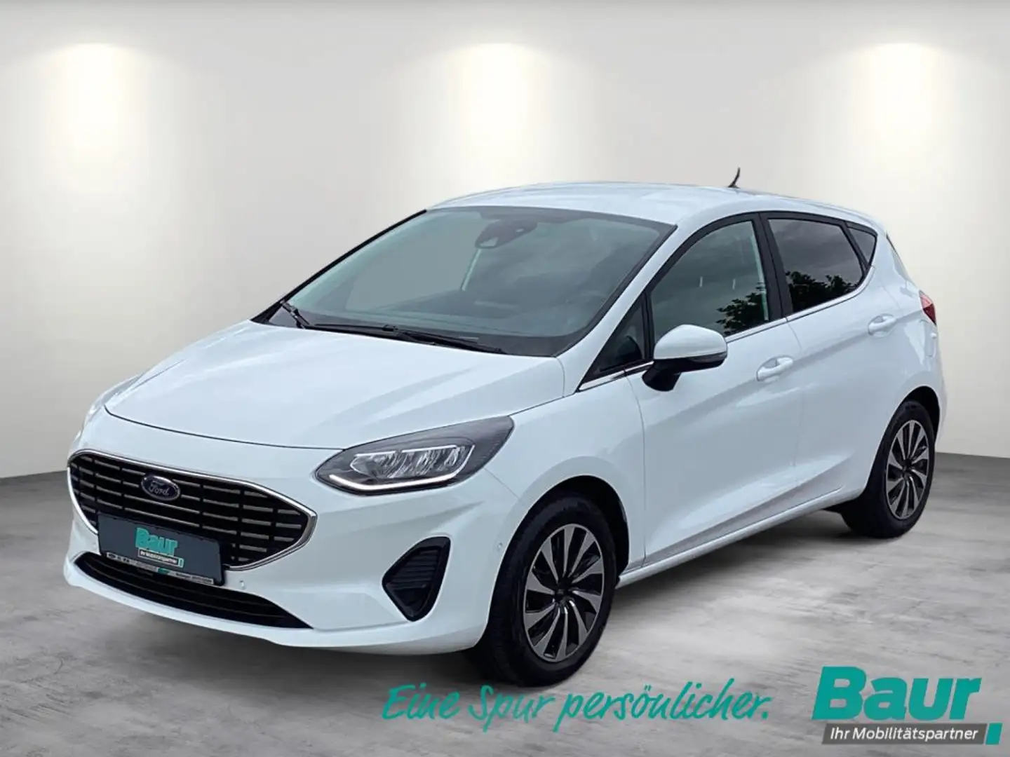 Ford Fiesta 1.0 EcoBoost S&S TITANIUM Winter-Paket Easy-Park Weiß - 1