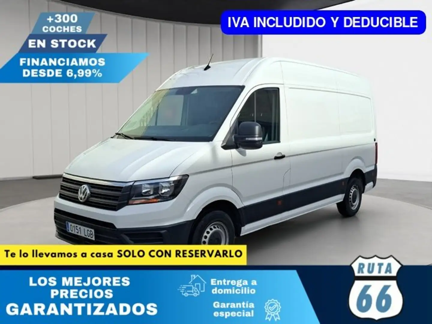 Volkswagen Crafter Furgón 2.0TDI SCR 35 BM L3H2 130kW Blanco - 1