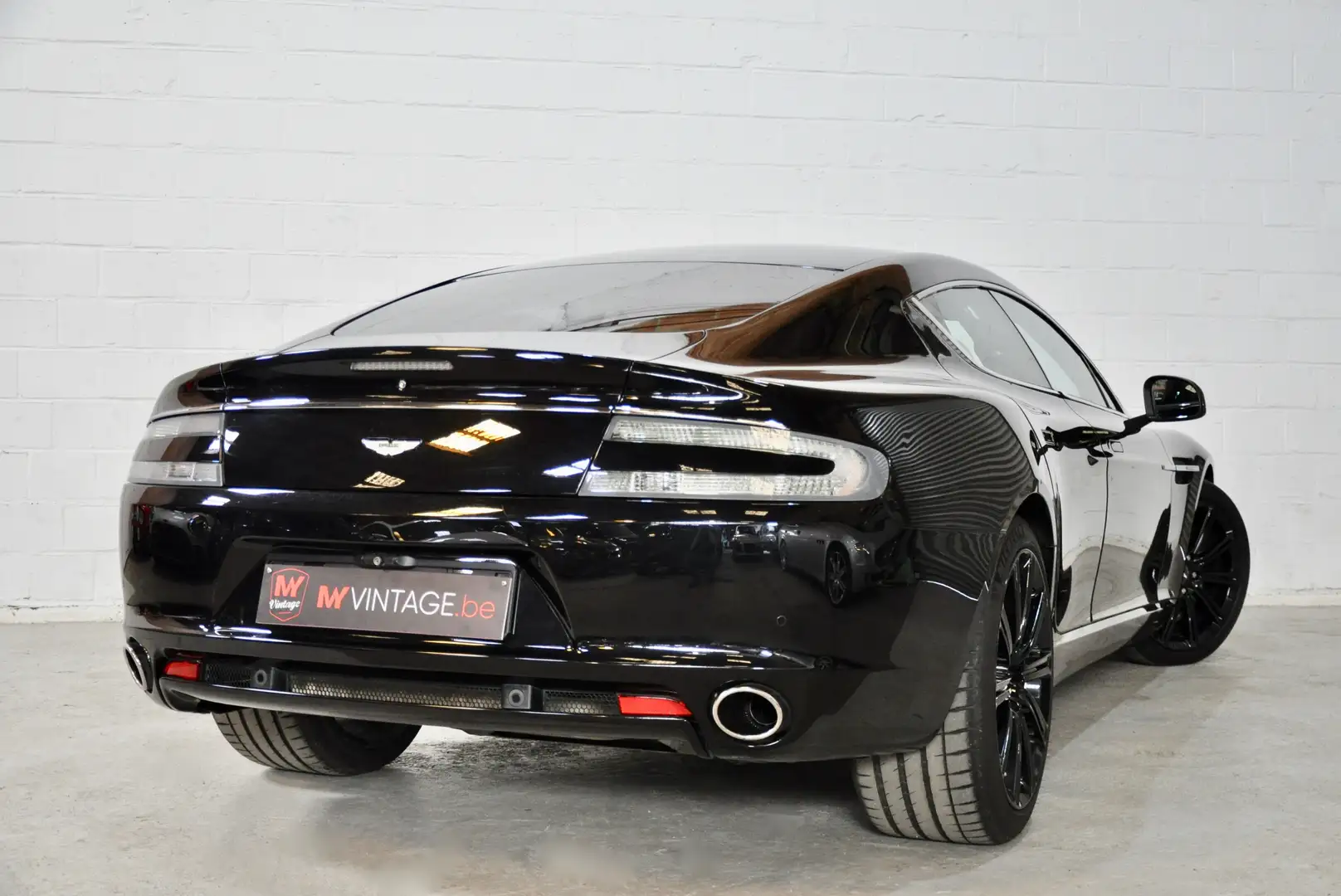 Aston Martin Rapide 5.9i V12 477cv ** LUXE TOUCHTRONIC 2 ** Fekete - 2