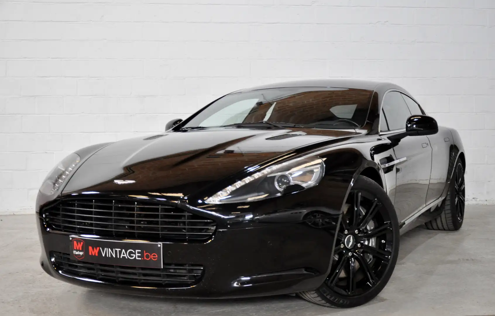 Aston Martin Rapide 5.9i V12 477cv ** LUXE TOUCHTRONIC 2 ** Fekete - 1